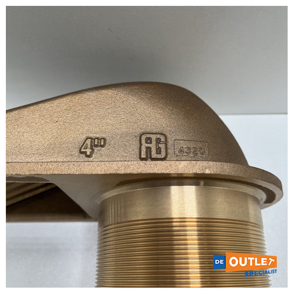 Бронзов 4-инчов водоприемник от серия 1112B на Guidi - 1112B#200013