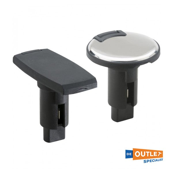 Piedino per palo Attwood LED per luce palo - 910R2PB-1