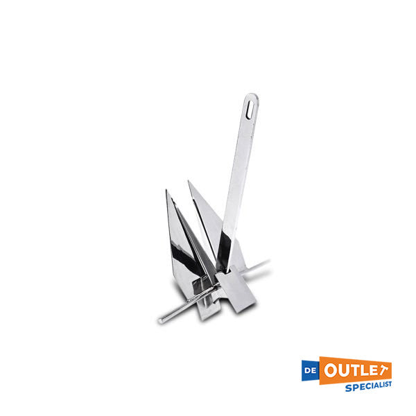 Котва Danforth от неръждаема стомана 10 KG - 5201.0023