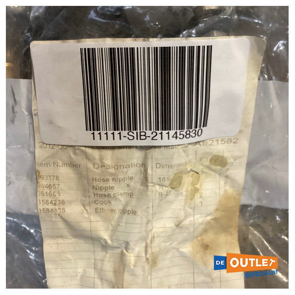 ボルボ・ペンタ ボイラー用温水接続キット - 21145830