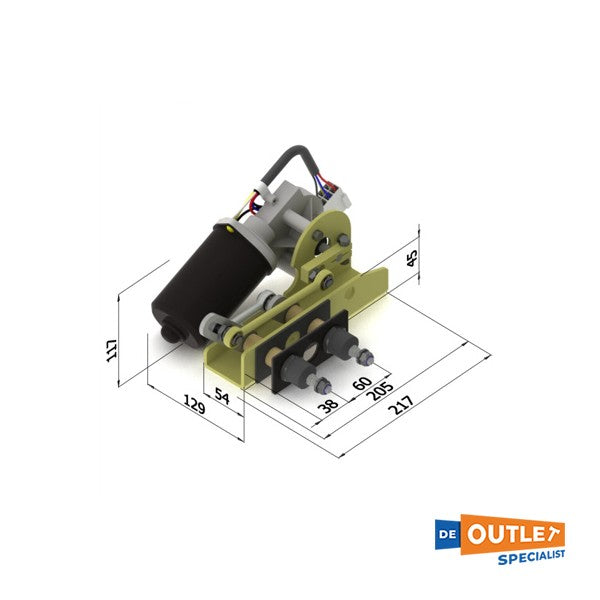 Exalto rw 240BS 24V 40Nm wd 30 mm мотор за чистачки