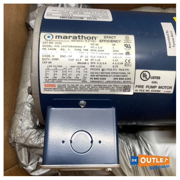 Dometic Scot P715CW Brončana morska voda Aircon pumpa 230V - 9108549803