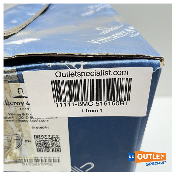 ビレロイ&ボッホ ループ&フレンド 洗面ボウル ホワイト 560 x 370 mm