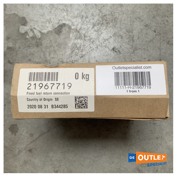 Volvo Penta fast brændstoftilslutningsslange - 21967719