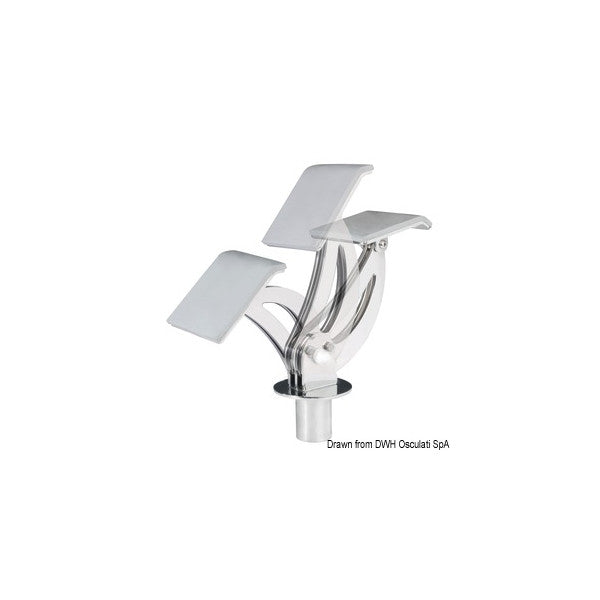 Suporte fixo de aço inoxidável para concurso 70 KG - 22.506.04