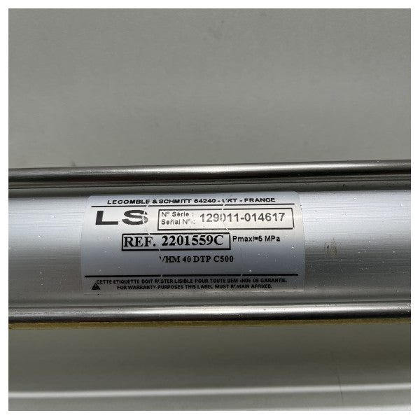 LS hydraulinen ohjaussylinteri VHM 40 DPT C500