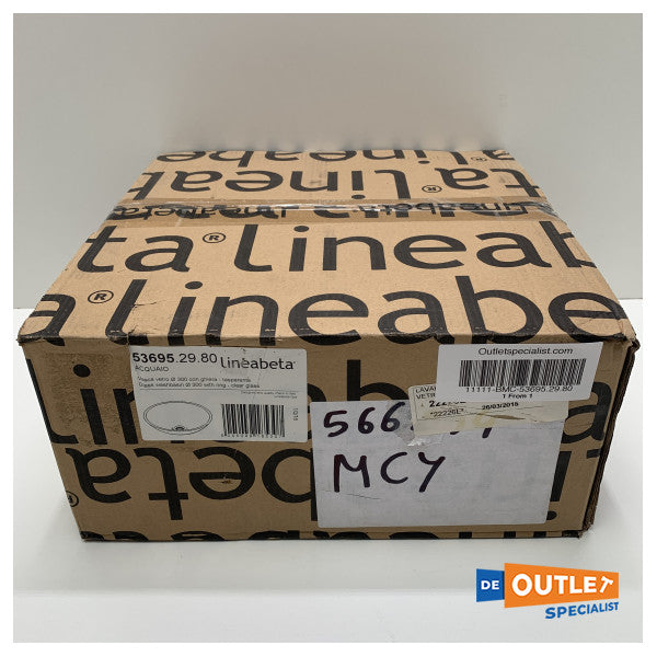 Linabeta Washbasin Ħġieġ 300 mm - 53695.29.80