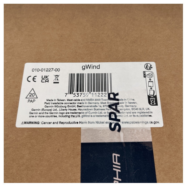 Датчик за вятър на мачтата Garmin Gwind с Gnd 10 - 010-01227-00