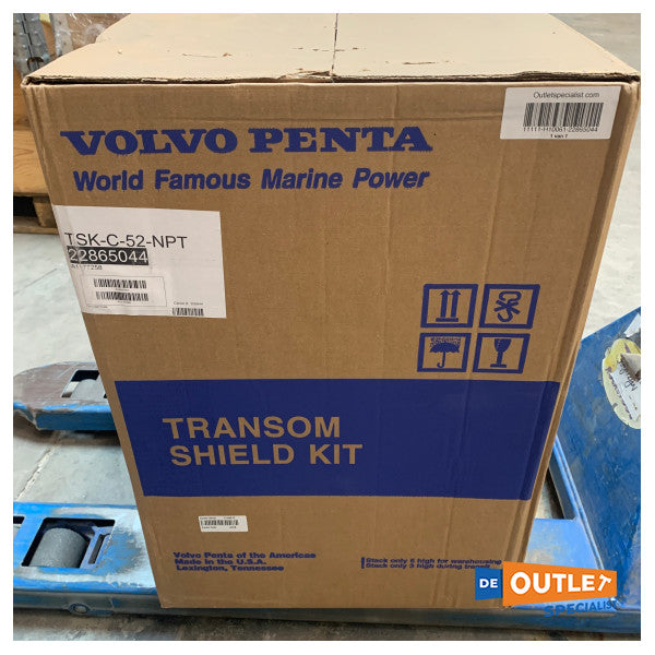 Volvo Penta DPS-D Heckscheiben-Bausatz - 22865044