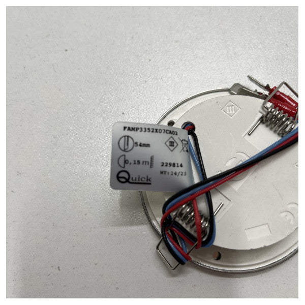 Quick Ted C LED Spot Tond Chrome 12 / 24V - FAMP3352X07CA02