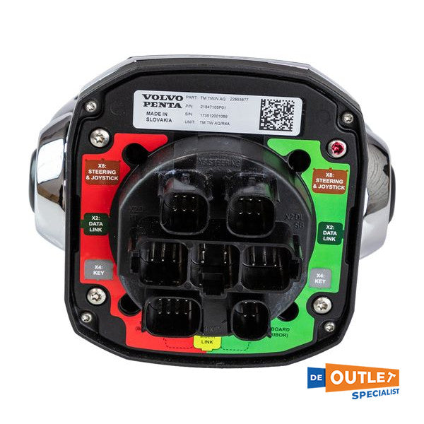 Volvo Penta TM Twin AQ Kit Throttle Handle Dual Engine - 23062601