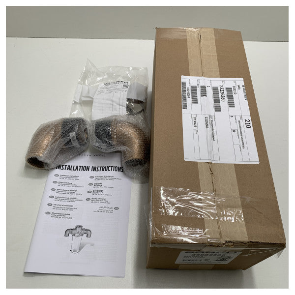 Сітчастий фільтр для морської води Volvo Penta 2,5-дюймовий | комплект фільтрів - 23224983