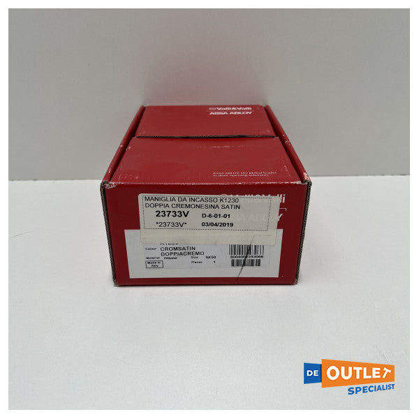 Valli i Valli K1230 zaključavanje vrata set kroma