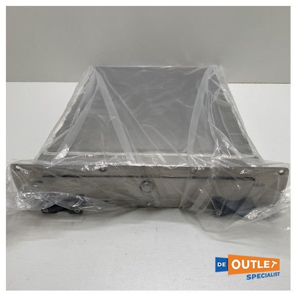 Allpa ανοξείδωτη τηλεσκοπική σκάλα κολύμβησης 3 σκαλοπάτια μαύρο