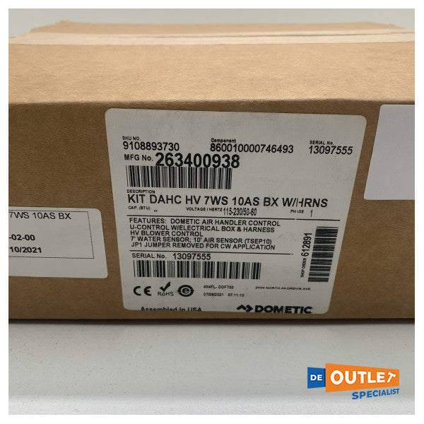 Dometic Kit Dach HV 7WS 10 AS κουτί ελέγχου 230v - 9108893730