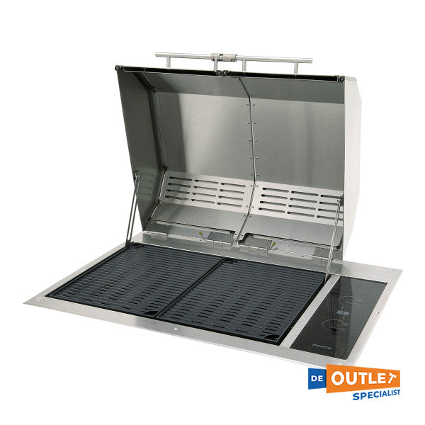 Двойно електрическо барбекю Kenyon Texan | грил 230V от неръждаема стомана