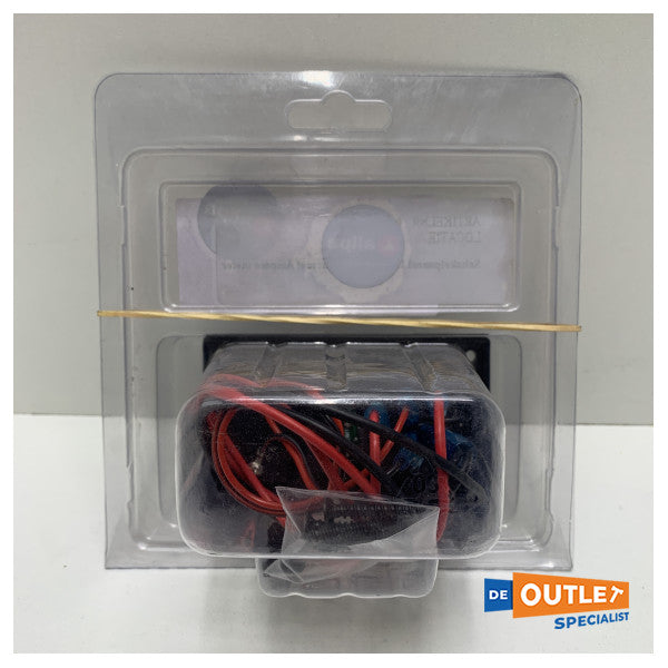 Вимикач Allpa чорний 12В з амперметром - 025335 - 025335