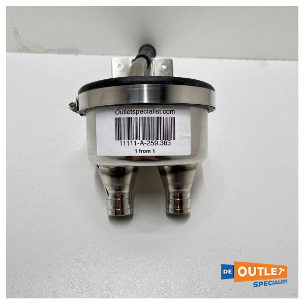 Bomba de esgoto manual de membrana em aço inoxidável Nemo - 259.363