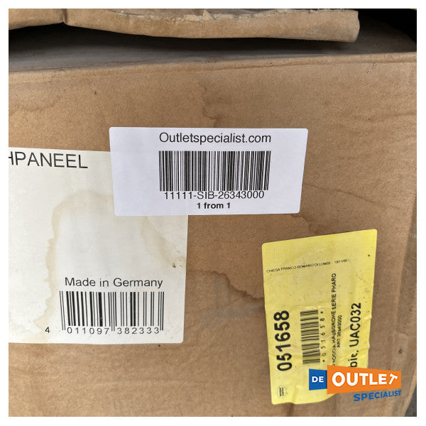 Hansgrohe Pharo rustfritt stål dusjsystem - 26343000