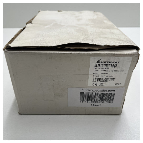 Mastervolt AC Master 12V - 200W inverter sinusa - 28010200