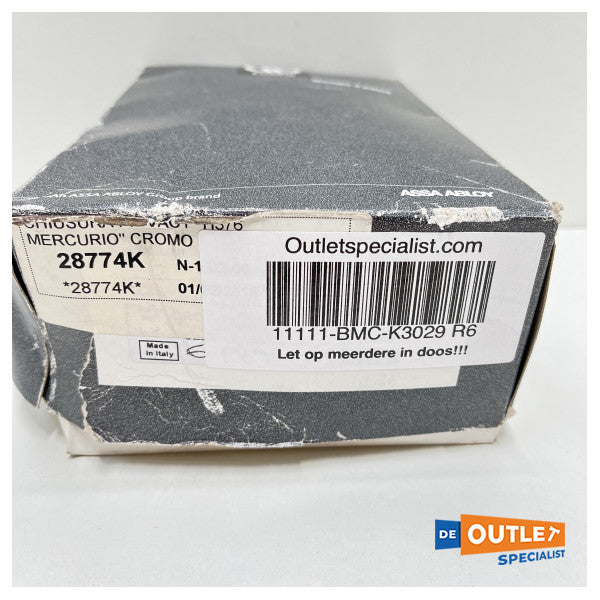 Zamek do drzwi Valli and Valli Fusital K3029 R6 chrom - satyna