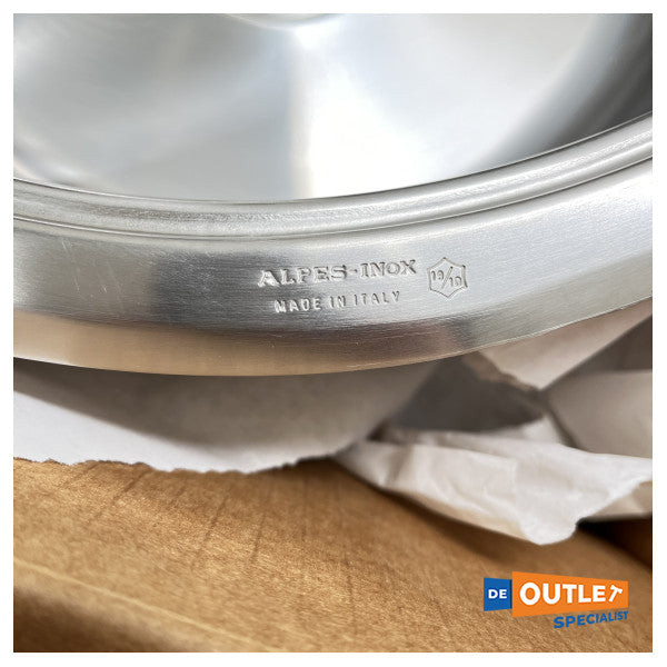 Alpes VS35-D 350 mm undermonterad rostfri rund diskho i stål