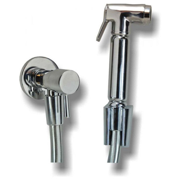 Wiesbaden komplet håndbrusersæt krom - 294301