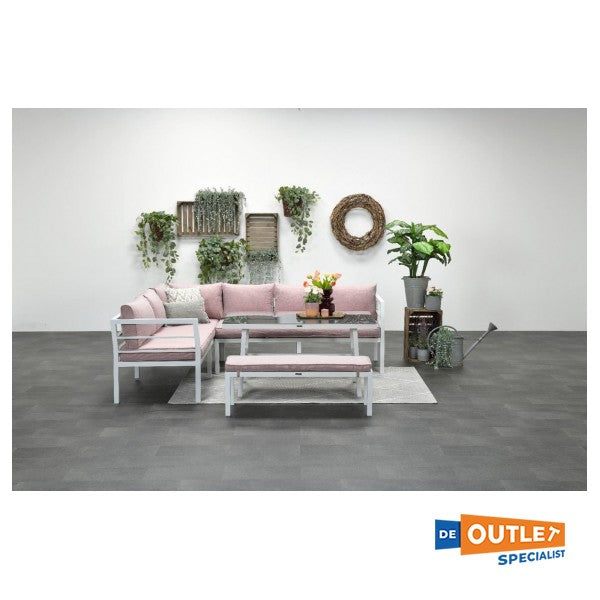 Garden Impressions Diamonds kunststof buitenkleed 230 x 230 cm