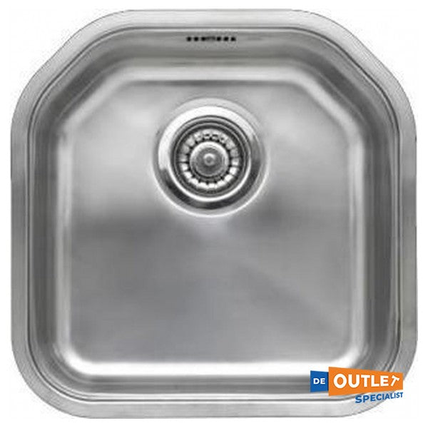 Reginox Denver RVS spoelbak opbouw 415 x 415 mm - B09C1LLU06GDS