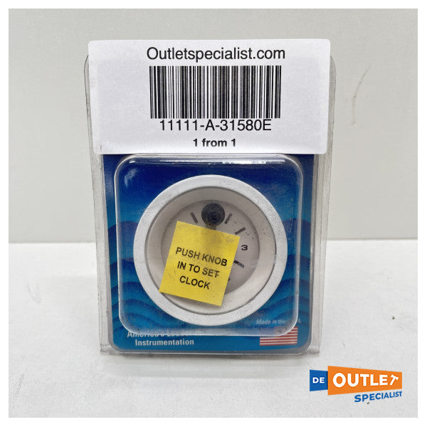Teleflex Quartz-ur hvid - 31580E