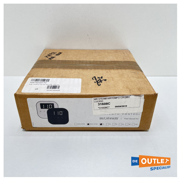 Herr Steam Airtempo Steam Shower Controller White