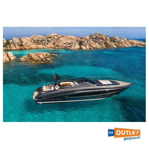 Riva 63 Virtus modello in scala crema rapporto 1:70 - 319877