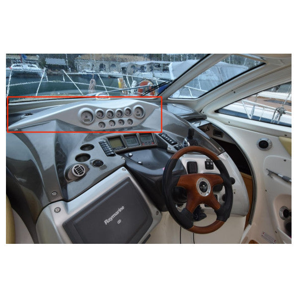 Cranchi Mediterranee 43 πίνακας οργάνων μεταλλικό γκρι - 33356094