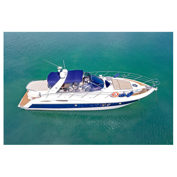 クランチ NV用品 メディテラネ47 コックピットカバー ネイビーブルー