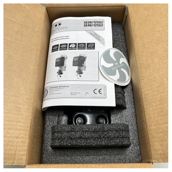 Side Power SE40 40 KGF | 125 mm | 12V bovpropeller - SE40/1255 12V 3HK