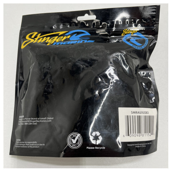 Stinger Marine SMRAUXUSB3 Marine Audio 3.5 мм на RCA/USB
