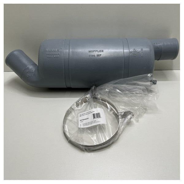 Vetus MF 90 mm avgasljuddämpare | ljuddämpare 13L - MF090