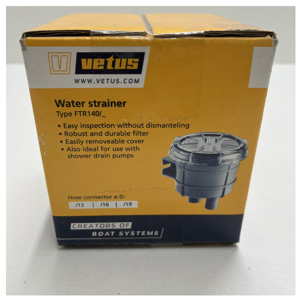 Vetus FTR140 19 mm Wierpot 51L min - FTR140 / 19