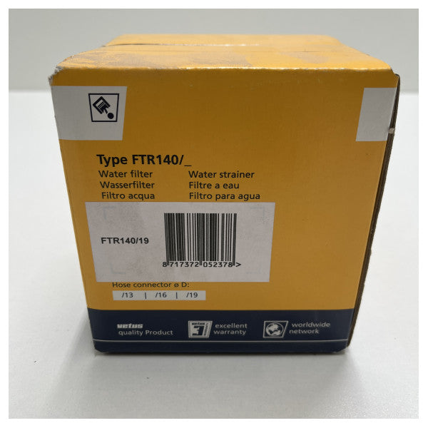 Vetus FTR140 19 mm Wierpot 51L min - FTR140 / 19