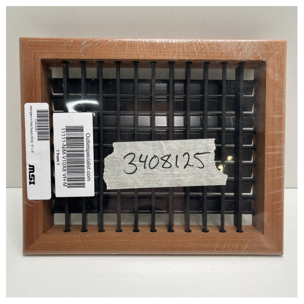 Dometic msi 10 x 8 inčni airco outlet grill mahagoni - v10x8 vh -m