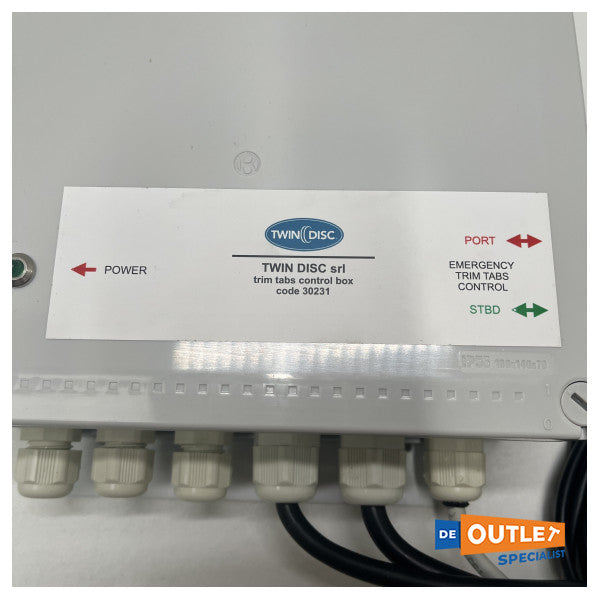 Twin Disc trim tab control box - 30231