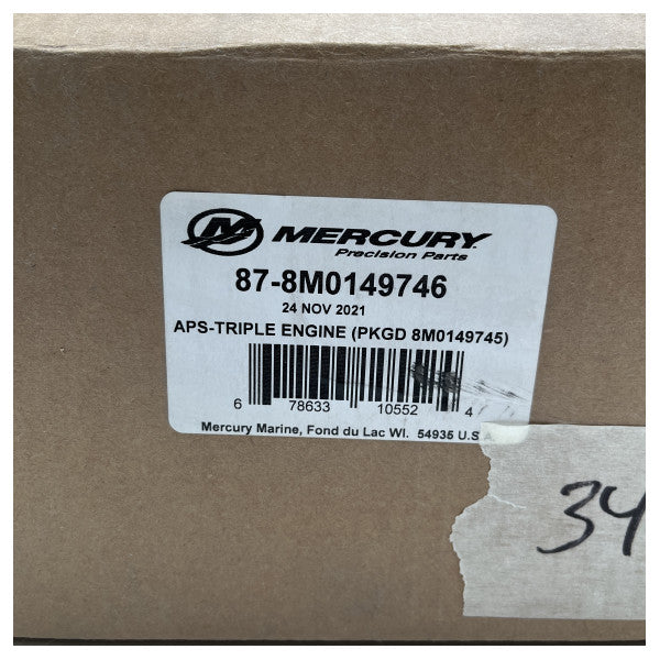 Kit de interrutor de alimentação automática Mercury Verado 80 amp - 8M0149746