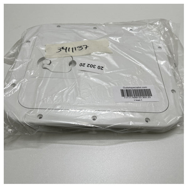 Portello d'ispezione bianco Osculati 305 x 355 - 20.302.20