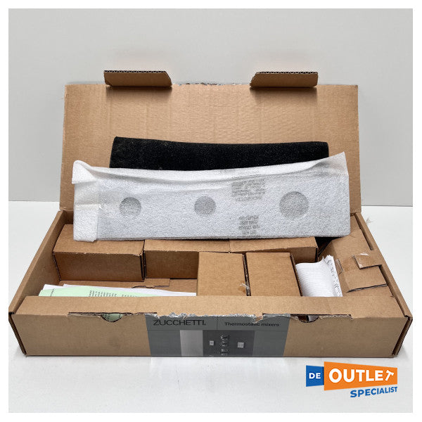 Zucchetti ZT28660 термостатичен смесител за душ от неръждаема стомана