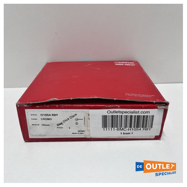 Valli & Valli H1054 R8Y ovenkahva ja lukko kromi