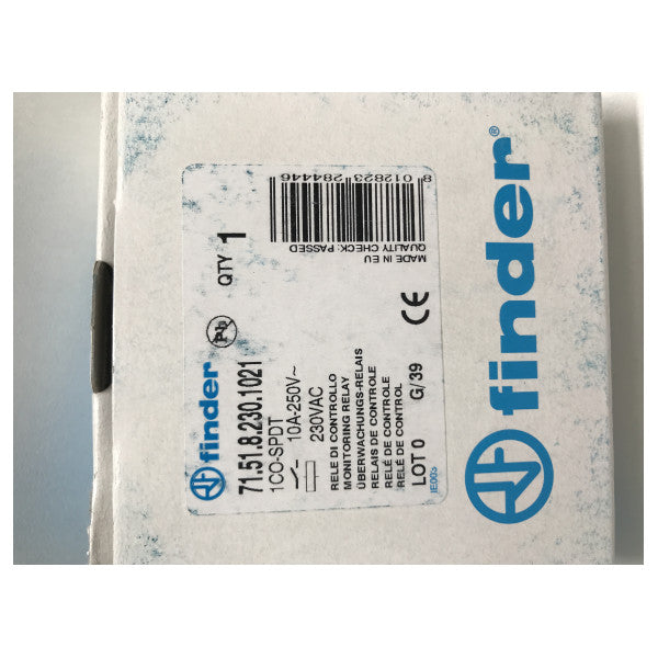 Finder Universal Switch Relais | Upravljačka ploča 10A 230V - 71.51.8.230.1021