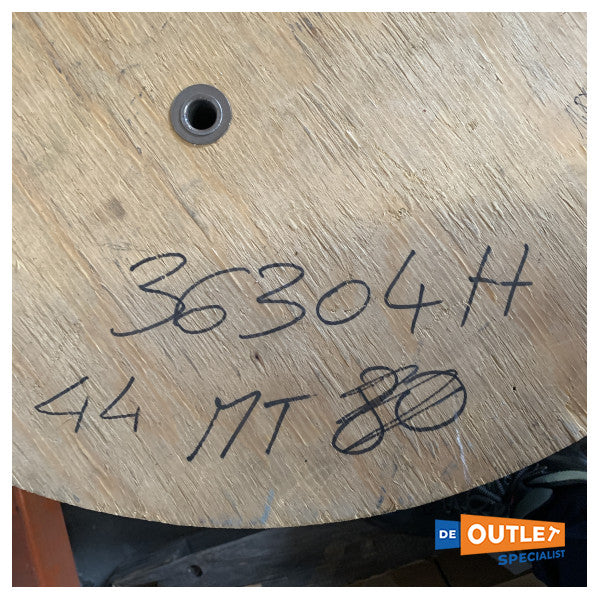 Rol Accukabel zwart 120 mm2 44 meter zwart