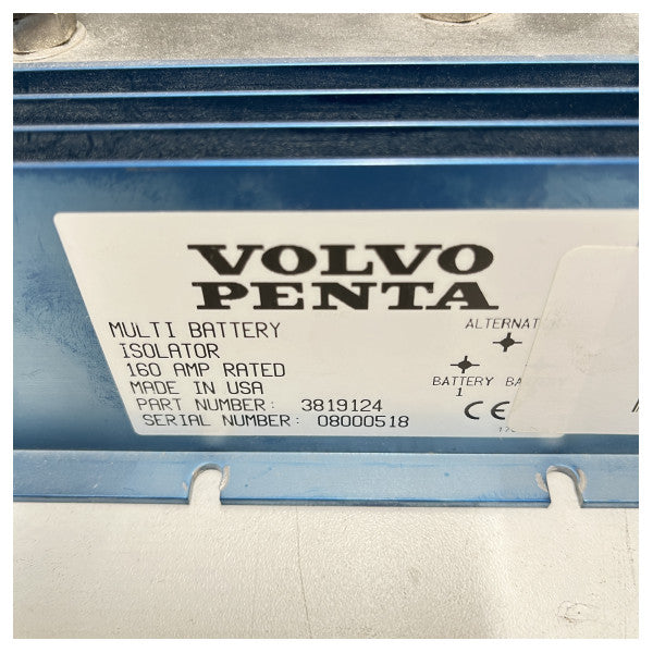 Диод за изолиране на алтернатора Volvo Penta 160 amp 12/24V - 3819124