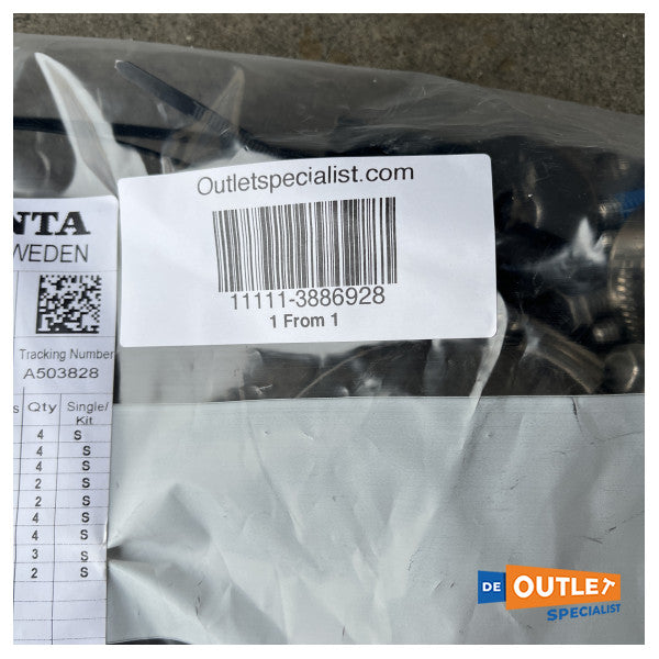 Volvo Penta D3 Motor Gummi -Camping -Kit - 3886928