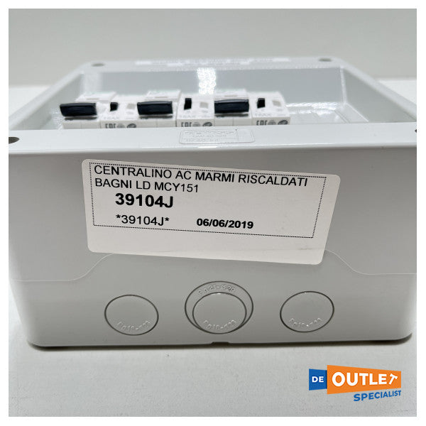 Gewiss 4 x 16 ampere elcentral - GW 40 26